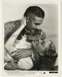 1s986 YOU CAN'T HAVE EVERYTHING 8x10.25 still '37 romantic c/u of Don Ameche & pretty Alice Faye!