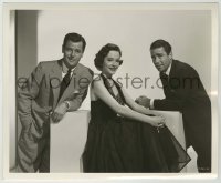 1s987 YOU FOR ME deluxe 8.25x10 still '52 posed portrait of Jane Greer, Peter Lawford & Gig Young!