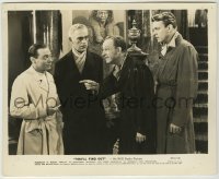 1s988 YOU'LL FIND OUT 8.25x10.25 still '40 Boris Karloff watches Kay Kyser pointing at Peter Lorre!
