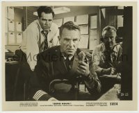 1s997 ZERO HOUR 8.25x10 still '57 best c/u of Sterling Hayden guiding plane from control tower!