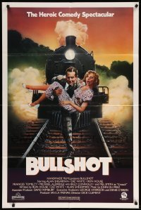 1t150 BULLSHOT 1sh '83 wacky English parody of the Bulldog Drummond series!