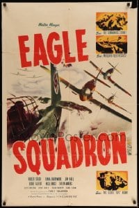 1t250 EAGLE SQUADRON 1sh R48 Robert Stack, Diana Barrymore, Eddie Albert, WWII!