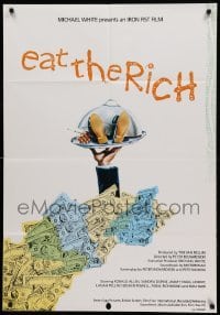 1t257 EAT THE RICH int'l 1sh '87 Peter Richardson, Jimmy Fagg & Lemmy!