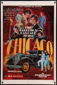 1t281 FABULOUS BASTARD FROM CHICAGO 1sh '69 great gangster sexploitation movie!