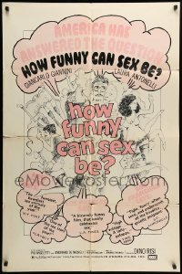1t417 HOW FUNNY CAN SEX BE 1sh '73 Sessomatto, Giancarlo Giannini & nun Laura Antonelli!