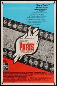 1t436 IS PARIS BURNING int'l 1sh '66 Rene Clement's Paris brule-t-il, World War II all-star cast!