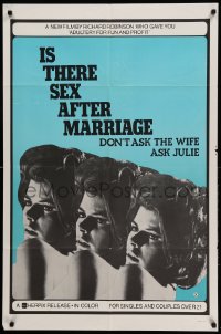 1t437 IS THERE SEX AFTER MARRIAGE 1sh '73 don't ask the wife, ask Julie, adultery for fun & profit