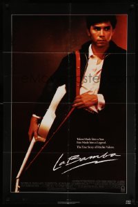 1t462 LA BAMBA 1sh '87 rock and roll, Lou Diamond Phillips as Ritchie Valens!