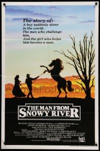 1t508 MAN FROM SNOWY RIVER int'l 1sh '82 Tom Burlinson, Thornton, Kirk Douglas in a dual role!