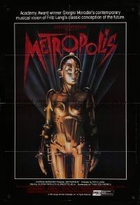 1t535 METROPOLIS 1sh R84 Brigitte Helm as the gynoid Maria, The Machine Man!