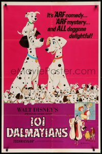 1t608 ONE HUNDRED & ONE DALMATIANS 1sh R69 most classic Walt Disney canine family cartoon!