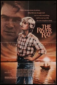 1t686 RIVER RAT 1sh '84 Thomas Rickman directed, Tommy Lee Jones, Martha Plimpton, Brian Dennehy!