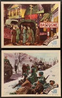 1w825 BATTLEGROUND 2 LCs '49 directed by William Wellman, images of WWII soldier Van Johnson!