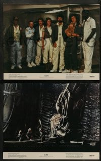 1w029 ALIEN 8 color 11x14 stills '79 Ridley Scott classic, Tom Skerritt, John Hurt, Kotto!