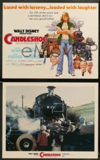 1w014 CANDLESHOE 9 LCs '77 Walt Disney, young Jodie Foster, she'd con her own grandma!