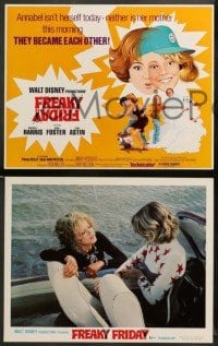 1w015 FREAKY FRIDAY 9 LCs '77 Jodie Foster switches bodies with Barbara Harris, Disney!
