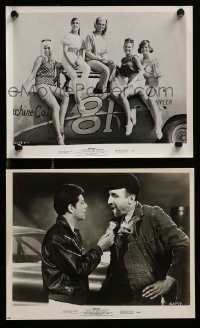 1x943 FIREBALL 500 2 8x10 stills '66 Frankie Avalon & sexy women on stock car!