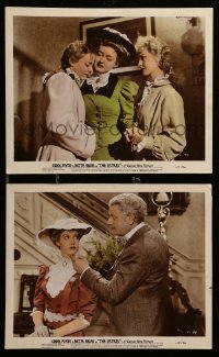 1x184 SISTERS 2 color 8x10 stills '38 Bette Davis pictured, Anita Louise, Alan Hale!