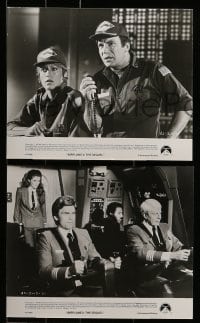 1x686 AIRPLANE II 5 8x10 stills '82 Robert Hays, Julie Hagerty, Lloyd Bridges, William Shatner!