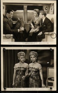 1x376 ANDY HARDY'S BLONDE TROUBLE 10 8x10 stills '44 Mickey Rooney, Granville, Wilde twins!