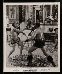 1x865 FALL OF THE ROMAN EMPIRE 3 8x10 stills '64 James Mason, gladiator action scenes!