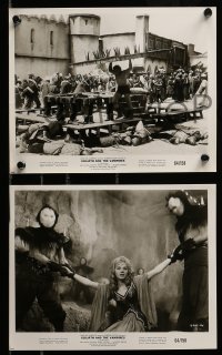 1x804 GOLIATH & THE VAMPIRES 4 8x10 stills '64 Maciste Contro il Vampiro, Gordon Scott