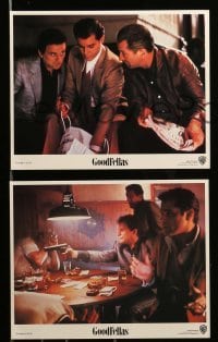 1x053 GOODFELLAS 8 8x10 mini LCs '90 Robert De Niro, Joe Pesci, Ray Liotta, Paul Sorvino, Scorsese