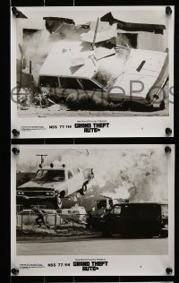 1x348 GRAND THEFT AUTO 11 8x10 stills '77 Ron Howard, Roger Corman, all cool car images!