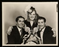 1x953 IN OLD CHICAGO 2 8x10 stills '38 Tyrone Power, Alice Faye & Don Ameche, Andy Devine!