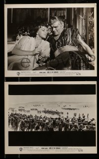 1x883 LAND OF THE PHARAOHS 3 8x10 stills '55 Jack Hawkins, Joan Collins, directed by Howard Hawks!