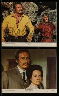 1x162 LAST HARD MEN 3 8x10 mini LCs '76 Charlton Heston, James Coburn & Barbara Hershey!