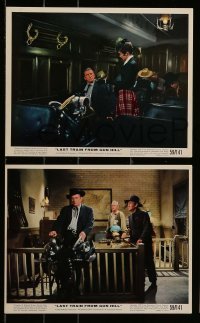 1x146 LAST TRAIN FROM GUN HILL 4 color 8x10 stills '59 Kirk Douglas, Carolyn Jones, Sturges directs