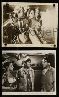 1x903 ROAD TO BALI 3 8x9.75 stills '52 Bing Crosby, Bob Hope & sexy Dorothy Lamour in Indonesia!