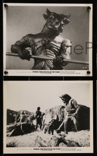 1x833 SINBAD & THE EYE OF THE TIGER 4 8x10 stills '77 Ray Harryhausen, great special effects scenes