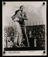 1x834 SINS OF ROME 4 8x10 stills '54 Massimo Girotti as Spartacus, mighty Italian spectacle!