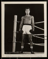 1x839 SQUARE JUNGLE 4 8x10 stills '56 boxing Tony Curtis fighting in the ring, Moore, Borgnine!