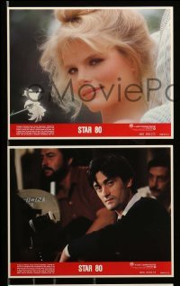 1x083 STAR 80 8 8x10 mini LCs '83 sexy Mariel Hemingway, Eric Roberts, Robertson, Fosse!