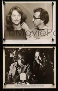 1x538 STARDUST MEMORIES 8 8x10 stills '80 directed by Woody Allen, Charlotte Rampling, Harper!