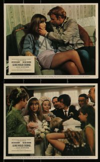 1x133 ALL NEAT IN BLACK STOCKINGS 4 color English FOH LCs '69 Susan George, English comedy!