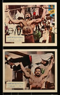 1x101 SAMSON & THE SLAVE QUEEN 7 color English FOH LCs '65 Umberto Lenzi's Zorro contro Maciste!