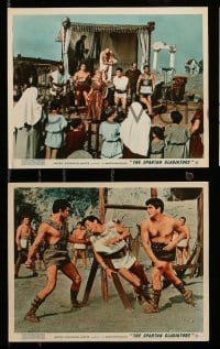 1x169 SPARTAN GLADIATORS 3 color English FOH LCs '66 sword and sandal images of men fighting & more