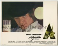 1y244 CLOCKWORK ORANGE LC #4 '72 Stanley Kubrick classic, best close up of Malcolm McDowell!