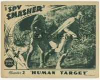 1y043 SPY SMASHER chapter 2 LC '42 great art & full-length image of the Whiz Comics super hero!