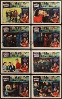 1y067 THING 8 LCs '51 Howard Hawks classic horror, Kennedy Tobey, Margaret Sheridan, John Dierkes