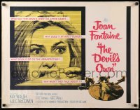 1z014 DEVIL'S OWN 1/2sh '67 Hammer, Joan Fontaine, what does it do to the unsuspecting?