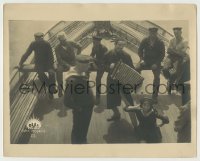 2a099 JOHN HOPKINS III deluxe 9.5x11.75 still '21 great image of Bela Lugosi w/ accordion on ship!
