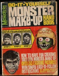 2a279 FAMOUS MONSTERS OF FILMLAND magazine 1965 cool Do-It-Yourself Monster Make-Up Hand Book!