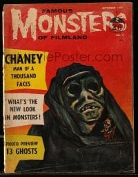 2a269 FAMOUS MONSTERS OF FILMLAND magazine September 1960 art from 13 Ghosts by Albert Nuetzell!