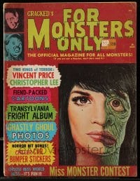 2a302 FOR MONSTERS ONLY vol1no4 magazine March 1967 Miss Monster Contest,Kings of Terror,Price & Lee