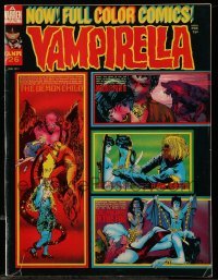 2a321 VAMPIRELLA magazine August 1973 cover art by Gonzalez, Maroto, Bea & Torrents!